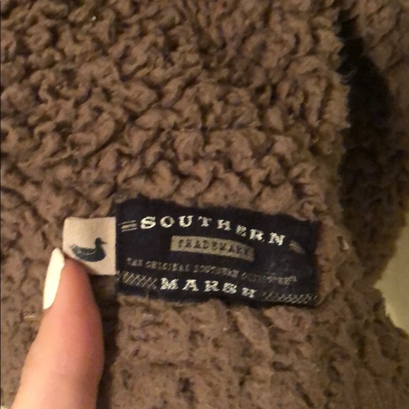 Brown Southern Marsh Sherpa Pullover - Picture 3 of 3